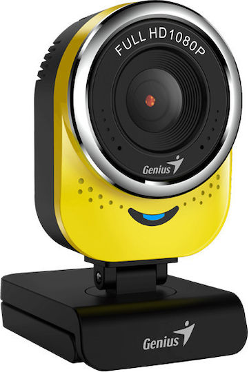 Genius Qcam 6000 Full HD 1080p Web Camera Yellow