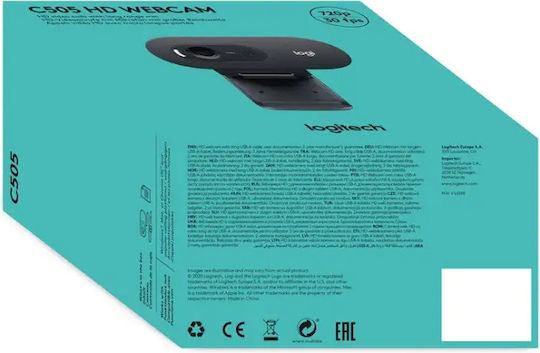Logitech C505 Web Camera HD 720p 960-001363