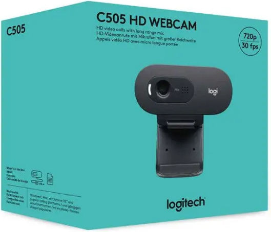 Logitech C505 Web Camera HD 720p 960-001363
