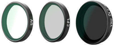 Telesin Cpl Vnd8 Uv Filter Set Dji Osmo Action 6 3 Stück