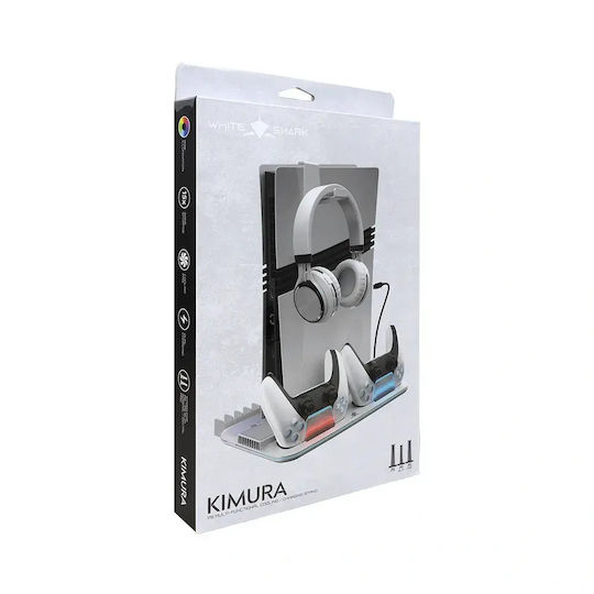 White Shark Cooling Pad Βάση Φόρτισης PS5 / PS5 Slim Κόκκινη KIMURA-PRO