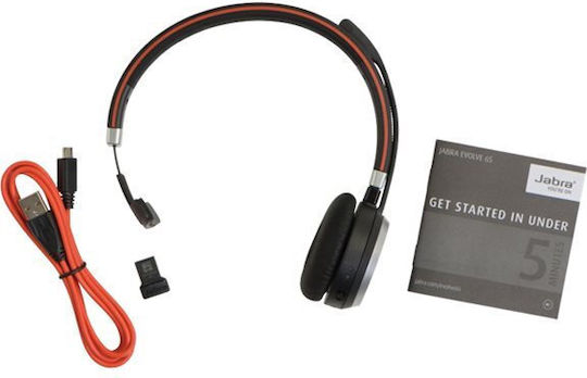 Jabra Evolve 30 II UC Spare На ушите Мултимедийни слушалки с микрофон и връзка 3,5 мм жак в Черен цвят