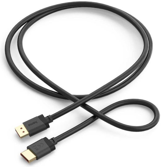 HAMA Cable DisplayPort Male - DisplayPort Male 2m Black (00202010)