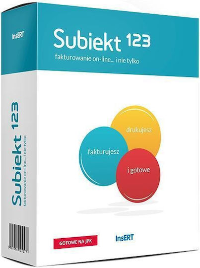 Program Insert Subiekt 123 Pachet de Bază Licență 12 Luni