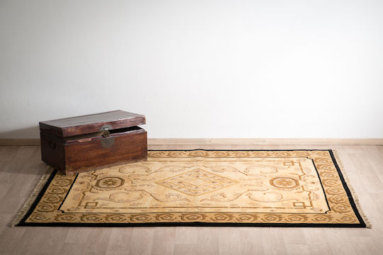 Χαλί Κλασικό Χειροποίητο Nepal 173x235 Cm Μπεζ Χαλί Κλασικό Χειροποίητο Nepal 173x235 Cm Μπεζ