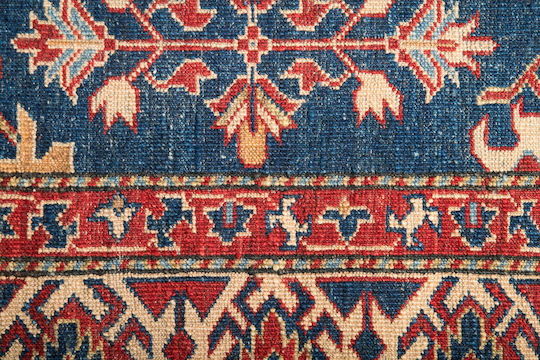 Covor Clasic Handmade Kazak 153x204 Cm Roșu