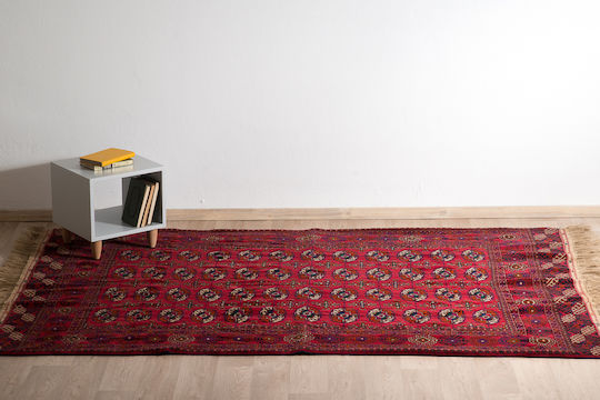 Χαλί Κλασικό Χειροποίητο Ρώσικη Bokhara 163x252 Cm Decostar Κόκκινο Μπορντό