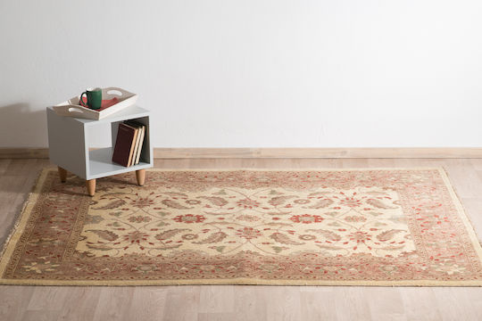 Χαλί Κλασικό Χειροποίητο Ziegler 169x221 Cm Decostar Μπεζ