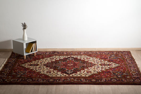 Χαλί Κλασικό Χειροποίητο Heriz 205x289 Cm Κόκκινο Χαλί Κλασικό Χειροποίητο Heriz 205x289 Cm Κόκκινο