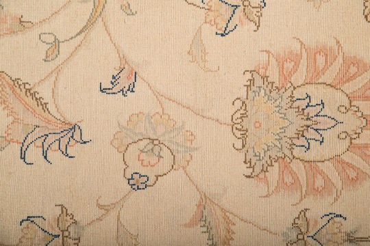 Класически Ръчно Изработен Килим Tabriz Gold 157x253 См Decostar Бежов