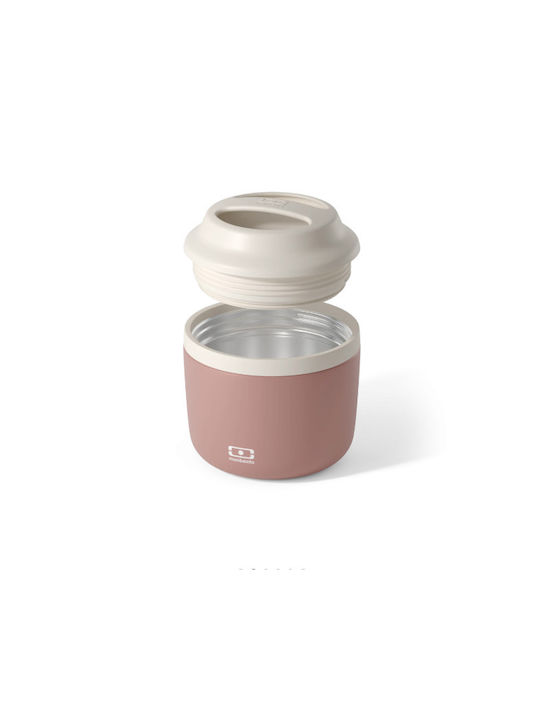 Monbento Δοχείο Φαγητού Inox Θερμός Ροζ 550ml