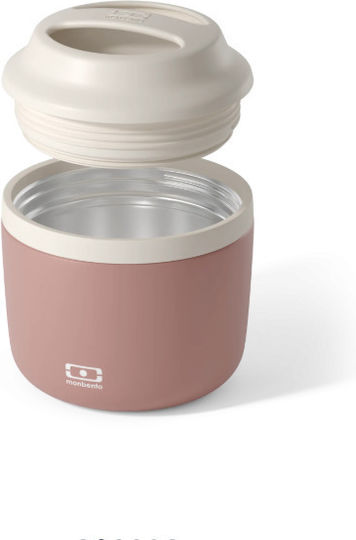 Monbento Mittagsbox Inox Isolierte Lunchbox Rosa 550ml