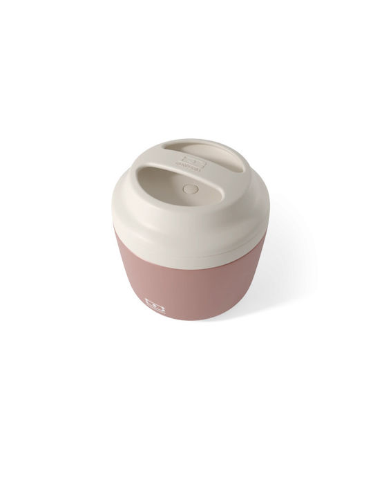 Monbento Δοχείο Φαγητού Inox Θερμός Ροζ 550ml