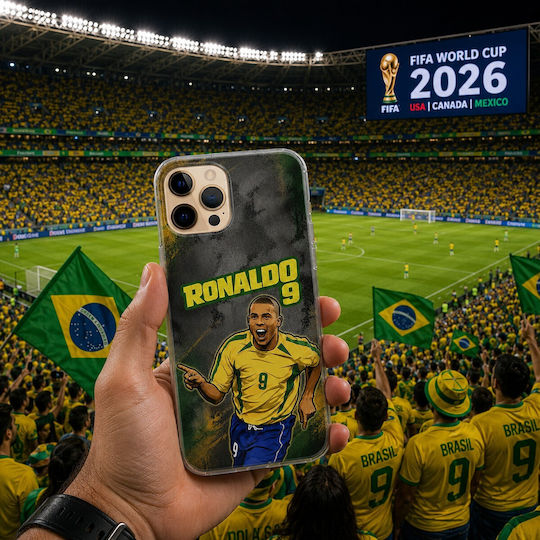 Калъф World Stars Collection Ronaldo OnePlus 8T Черен TPU Силикон