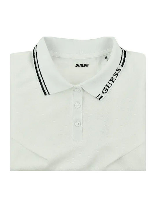 Sarah Women's Polo Sleeveless Blouse White