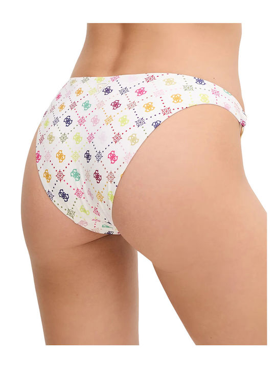 Bikinihosen Slip Weiß
