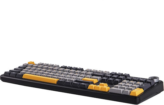 Aula F108 Pro Wireless Gaming Mechanical Keyboard with LEOBOG Reaper Switches and RGB Lighting English US Gray