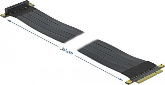 DeLock PCI Express Card Lift x8 to x8 Κάρτα Riser για Κάθετη Τοποθέτηση