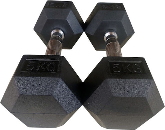 Profit Hexagon Dumbbell 1 x 5kg
