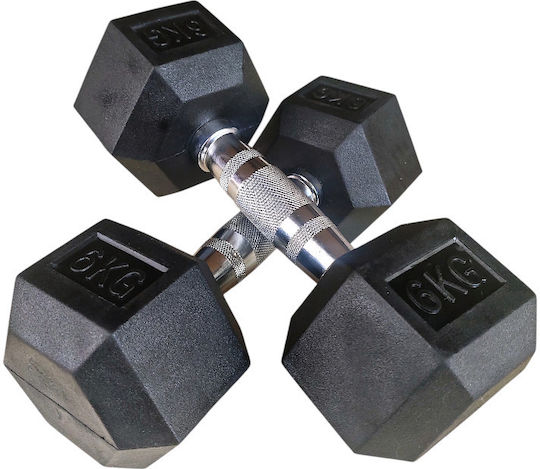 Profit Hexagon Dumbbell 1 x 6kg