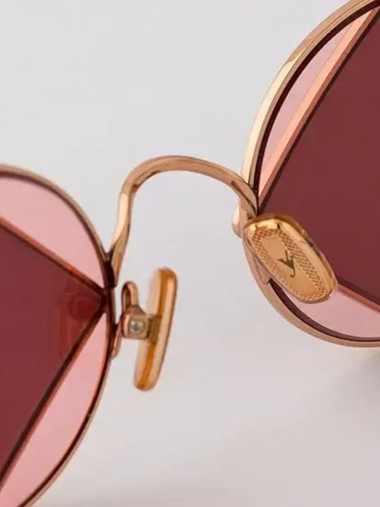Eyepetizer Eyepetizer Women's Sunglasses with Rose Gold Metallic Frame 502259 Eyepetizer Eyepetizer Women's Sunglasses with Rose Gold Metallic Frame 502259