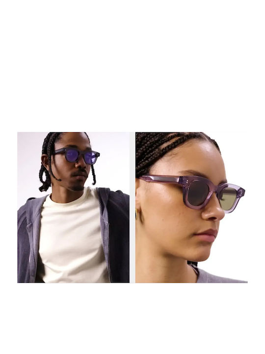 Akila Apollo Male Sunglasses With Transparent Frame 424724