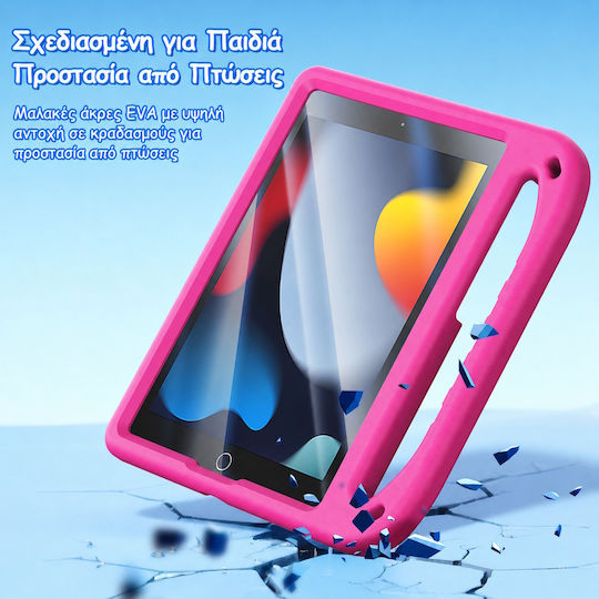 Dux Ducis Puff Series Back Cover Durable for Kids Blue (iPad 7/8/9 10.2)