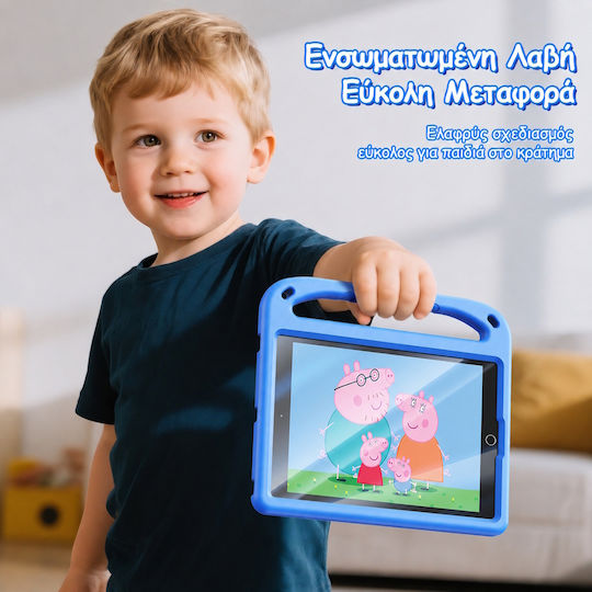 Dux Ducis Puff Series Back Cover Durable for Kids Blue (iPad 7/8/9 10.2)