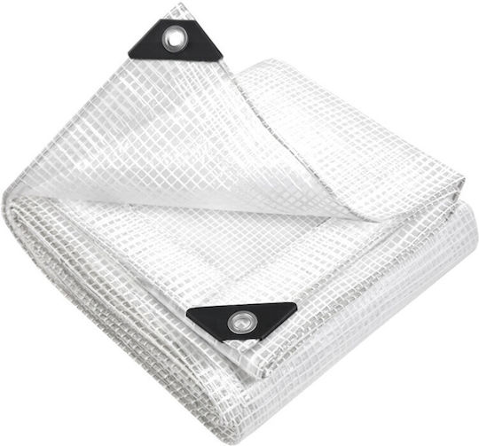 MP Pânză Impermeabilă Rotundă 100gr/m² cu Diametru 5m Tip De Lumină Gri