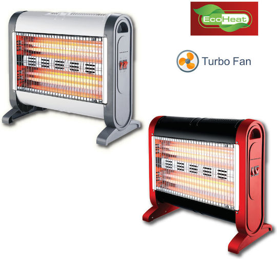 Telemax Ecoheat Σόμπα Χαλαζία με Ανεμιστήρα 1600W