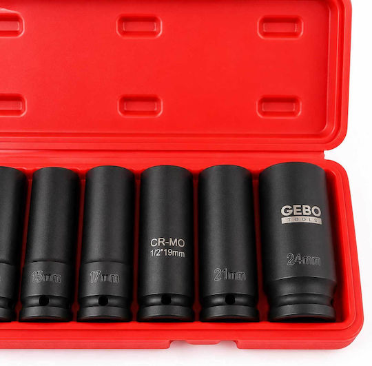 Yizhe Prize Pneumatic Torx Cu Gazdă Cadru 1/2" Set 10 Bucăți