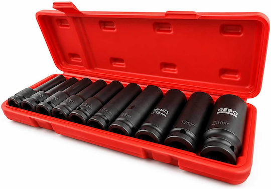 Yizhe Prize Pneumatic Torx Cu Gazdă Cadru 1/2" Set 10 Bucăți