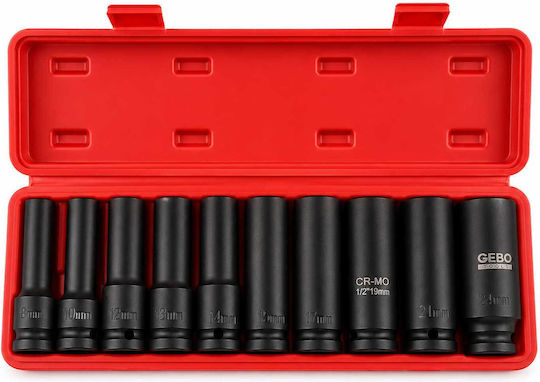 Yizhe Prize Pneumatic Torx Cu Gazdă Cadru 1/2" Set 10 Bucăți