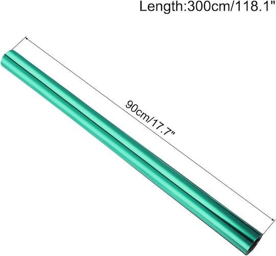 Grüner Statischer Privatsphäre Wärmedämmender Wandsticker 90x300 Cm Grüner Statischer Privatsphäre Wärmedämmender Wandsticker 90x300 Cm