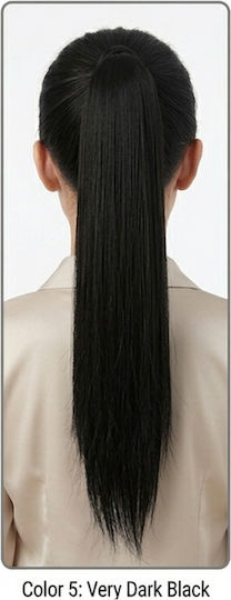 Cosmofan Postiche Straight Braid Tape 56cm Black 83856-1