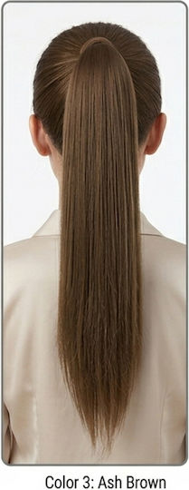 Cosmofan Postiche Straight Braid Tape 56cm Dark Chestnut 83856-4