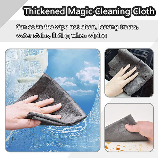 Set 10 Țesături De Curățare Zola Microfibră 30 X 30 Cm Fără Detergent Absorbante Curățare Fără Dungi