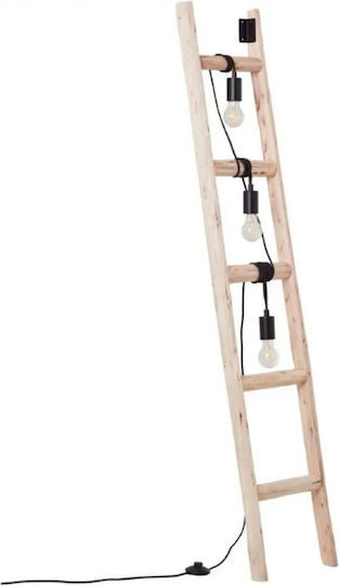 Brilliant Lampadar de Podea Î157xL32cm Cu Dulie Pentru Bec E27 Bej