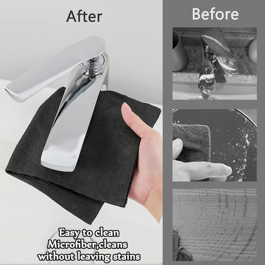 Set 10 Țesături De Curățare Zola Microfibră 30 X 30 Cm Fără Detergent Absorbante Curățare Fără Dungi