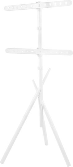 Maclean Energy MC-182 W Βάση Τηλεόρασης Δαπέδου έως 60kg Λευκό