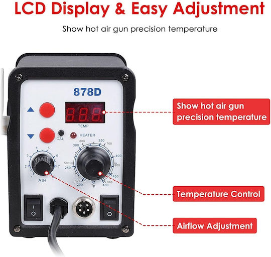 DGYIBAO Electric Soldering Station 700W with Case