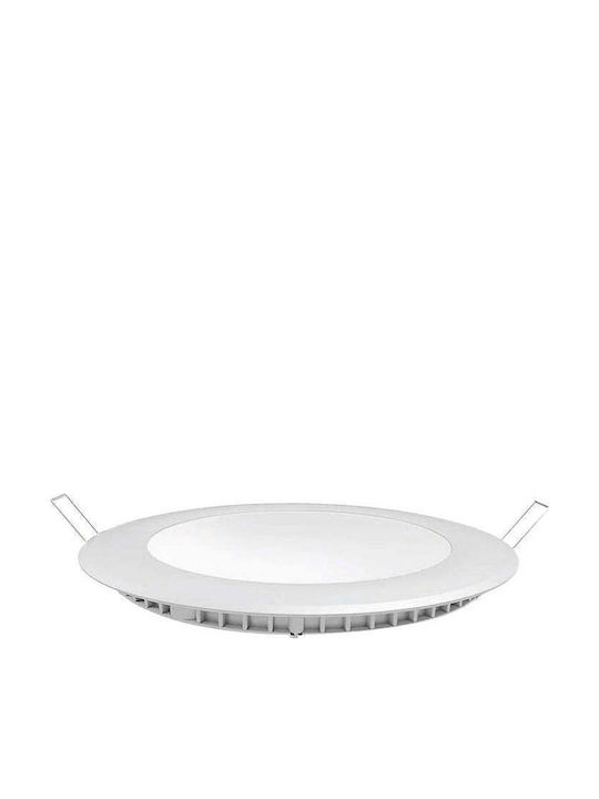 D-IL Rundes Vertieftes LED-Panel 6W mit Natürliches Weiß Licht 4200K