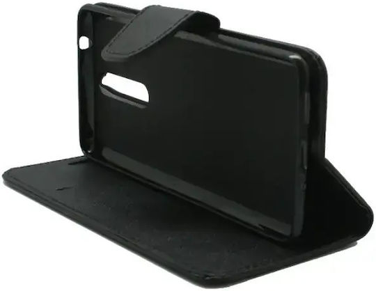 Nokia Wallet Δερματίνης Μαύρο (Nokia 8)