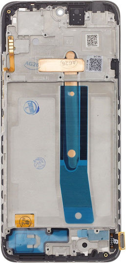 Screen with Touch Mechanism and Frame for Redmi Note 11S (Black)