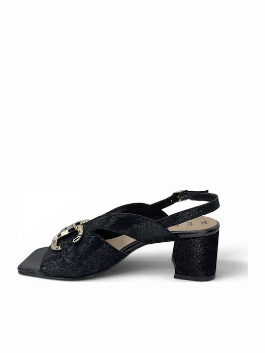 Sandale Elegante Damă Din Piele Negre