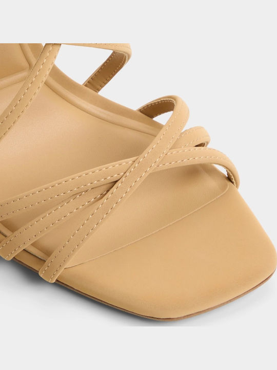 Damen Sandalen Beige