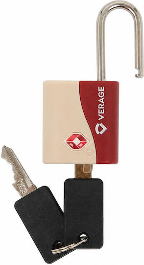 Verage Padlock Brass With Key With Certification TSA