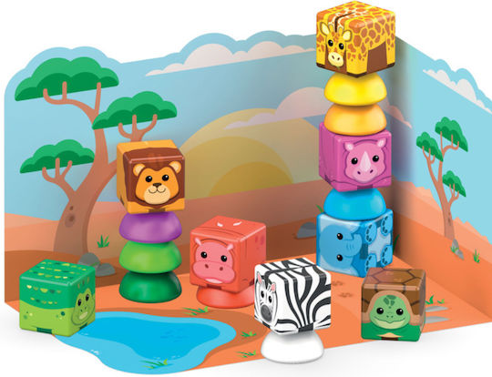 Geomag Magnetisches Spielzeug Bau- und Konstruktionsspielzeug Magicube Safari