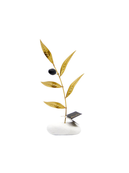 Alexandros Handmade Tabletop Decor Olive Branch Medium Diagonal 9x18