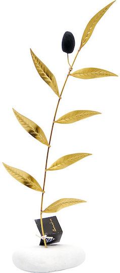 Alexandros Handmade Tabletop Decor Olive Branch Large Diagonal 11x24